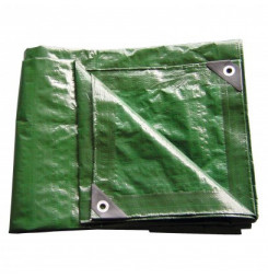 DEMA Nepremokavá plachta zakrývacia 2x3 m 140 g/m2, zelená
