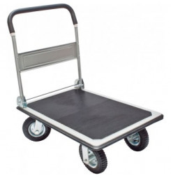 DEMA Plošinový vozík s nafukovacími kolesami do 300 kg