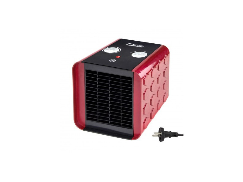 DENNER Keramický ohrievač KH 1500 W, červený