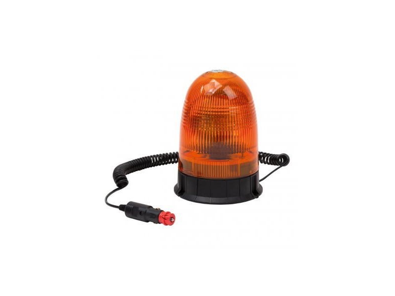 DEMA Výstražný maják s magnetom 12 V LED80, oranžový