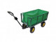 DEMA Ručný záhradný vozík 160 L Green