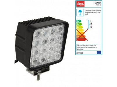 DEMA LED pracovný reflektor 12 V 16x3 W