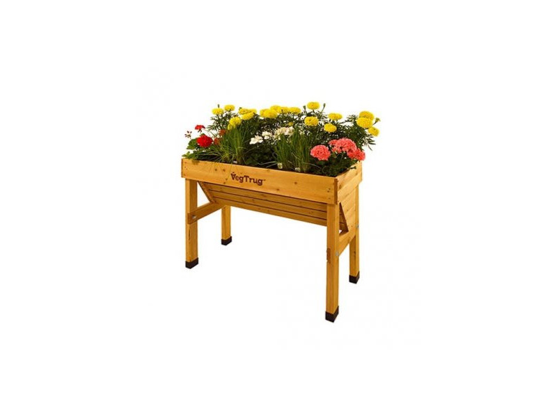 VegTrug Drevený kvetináč Wall Hugger small 100x46x80 cm