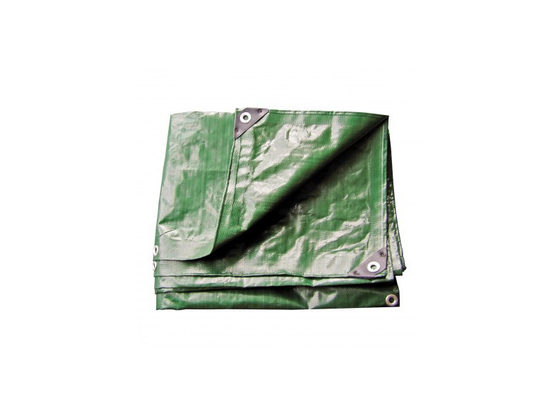 DEMA Nepremokavá plachta zakrývacia 1,5x12 m 210 g/m2, zelená