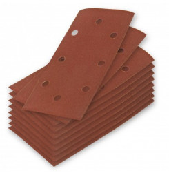 DEMA Brúsny papier pre vibračnú brúsku 93x185 mm K120, 10 ks