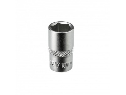 DEMA Nástrčkový kľúč / orech krátky 10 mm 1/4"