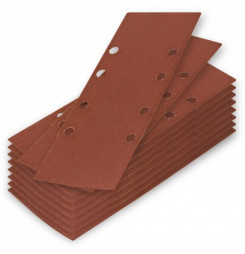 DEMA Brúsny papier pre vibračnú brúsku 93x230 mm K120, 10 ks