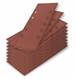 DEMA Brúsny papier pre vibračnú brúsku 115x280 mm K120, 10 ks
