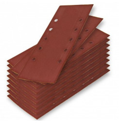 DEMA Brúsny papier pre vibračnú brúsku 115x280 mm K240, 10 ks