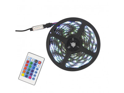 WHITE SHARK LED-05 HELIOS LED Pásik 5m+1m RGB