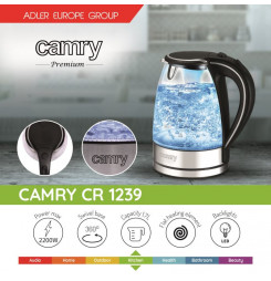 CAMRY CR 1239, Rýchlovarná kanvica 1,7L