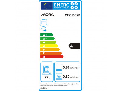 VTS555DXB vstavaná rúra MORA