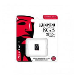 KINGSTON Micro SDHC INDUSTRIAL 8GB C10 A1