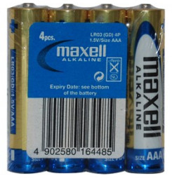 MAXELL Alkaline AAA 4ks 35044014