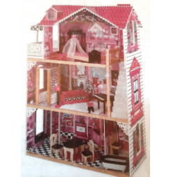 Drevený domček pre bábiky ANTOSIA W06A038