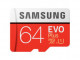 MicroSDXC 64GB EVO Plus+SD adap SAMSUNG