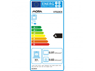VT522CX vstavaná rúra MORA