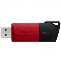 KINGSTON DataTraveler EXODIA M, 128GB, blk/red