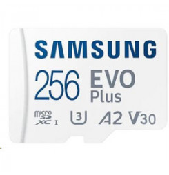 MicroSDXC 256GB EVO Plus+SD adap SAMSUNG