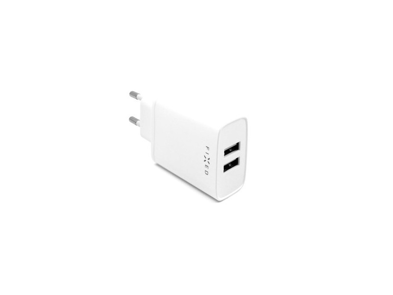 FIXC15-2U-WH nabíjačka 2xUSB 15W