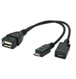 GEMBIRD Kábel USB 2.0 samica do micro USB 2.0 A/B