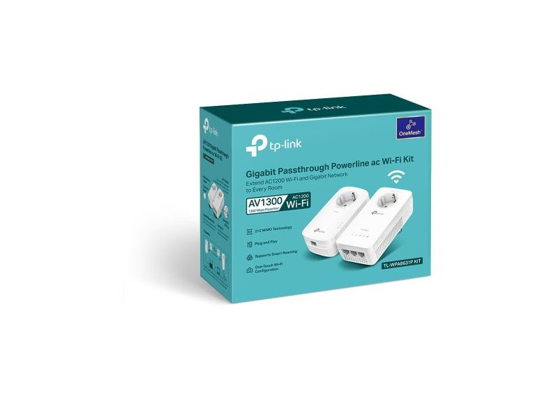 TP-Link AV1300 Gigabit Powerline AC Wi-Fi PKit