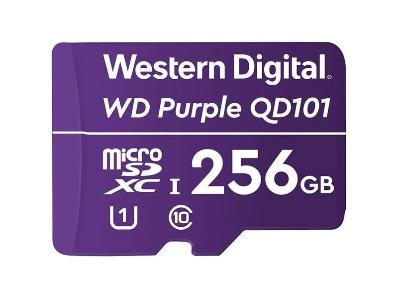 WD Purple SC QD101, microSD karta, 256 GB, U1