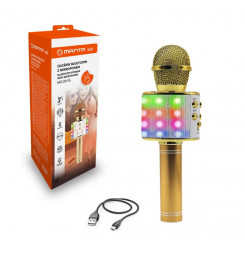 MANTA MIC20-GL LED, Bezdrôtový karaoke mikr/repr