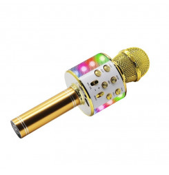 MANTA MIC20-GL LED, Bezdrôtový karaoke mikr/repr