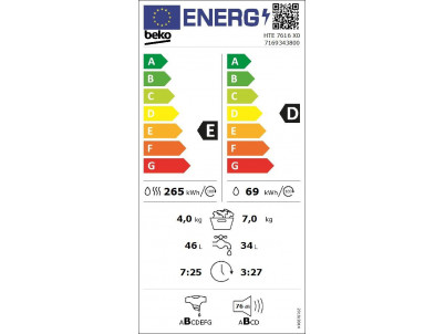 Beko HTE7616X0