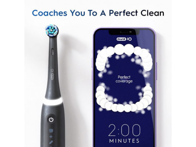 ORALB iO Series 5, matte black, Zubná kefka