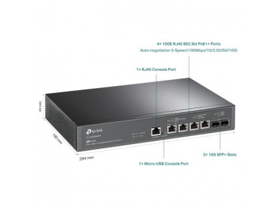 TP-Link TL-SX3206HPP, 10GE 6-Port Switch Omada SDN