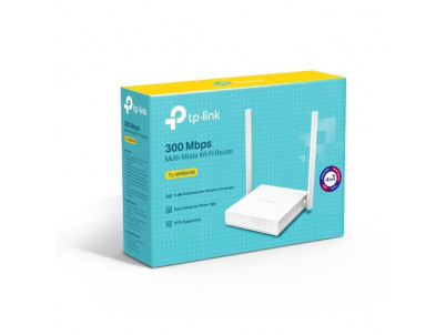 WiFi router TP-Link TL-WR844N AP/router/extender, 4x LAN, 1x WAN (2,4GHz, 802.11n) 300Mbps
