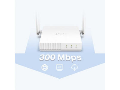 WiFi router TP-Link TL-WR844N AP/router/extender, 4x LAN, 1x WAN (2,4GHz, 802.11n) 300Mbps