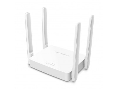 WiFi router TP-Link MERCUSYS AC10 AC1200 dual AP/router, 2x LAN, 1x WAN/ 300Mbps 2,4/ 867Mbps 5GHz