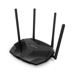 WiFi router TP-Link MERCUSYS MR70X AX1800 dual AP/router, 3x GLAN, 1x GWAN/ 574Mbps 2,4/ 1201Mbps 5GHz