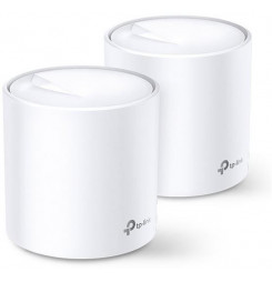 WiFi router TP-Link Deco X60(2-pack) AX3000, WiFi 6, 2x GLAN, / 574Mbps 2,4GHz/ 2402Mbps 5GHz