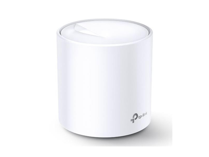 WiFi router TP-Link Deco X60(1-pack) AX3000, WiFi 6, 2x GLAN, / 574Mbps 2,4GHz/ 2402Mbps 5GHz