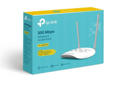 WiFi router TP-Link TL-WA801N AP/AP Client, WDS, 1x LAN, WAN - 300 Mbps