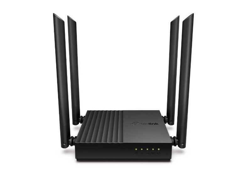 WiFi router TP-Link Archer C64 AC1200 dual AP/router, 4x GLAN, 1x GWAN/ 400Mbps 2,4/ 867Mbps 5GHz