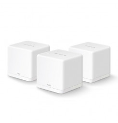WiFi router TP-Link Mercusys Halo H30G(3-pack) 2x GLAN/ 400Mbps 2,4GHz/ 867Mbps 5GHz