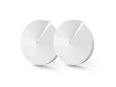 WiFi router TP-Link Deco M9 Plus(2-pack) AC2200 , 2x GLAN, 1x USB/ 400Mbps 2,4GHz/ 1734Mbps 5GHz, BT, ZigBee + darček IP