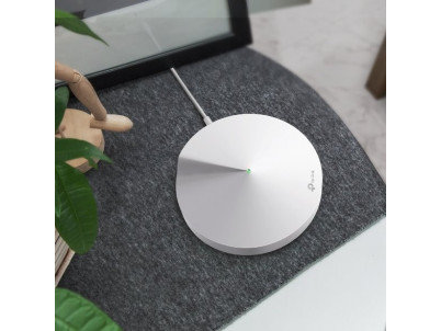 WiFi router TP-Link Deco M9 Plus(2-pack) AC2200 , 2x GLAN, 1x USB/ 400Mbps 2,4GHz/ 1734Mbps 5GHz, BT, ZigBee + darček IP