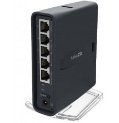 RouterBoard Mikrotik RB952Ui-5ac2nD-TC, hAP ac lite tower, 5x LAN, 2.4+5Ghz, 802.11a/b/g/n/ac, USB, 1x PoE out 