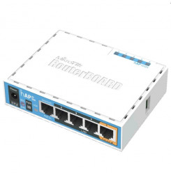Router Mikrotik RB952Ui-5ac2nD hAP ac lite,CPU 650MHz, 5x LAN, 2.4+5Ghz, 802.11a/b/g/n/ac, USB, 1x PoE out, case