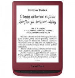 E-book 628 Touch Lux 5 Red POCKETBOOK