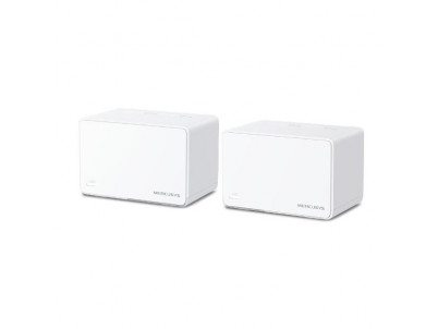 WiFi router TP-Link Mercusys Halo H80X(3-pack) WiFi 6, 3x GLAN/ 574Mbps 2,4GHz/ 2402Mbps 5GHz