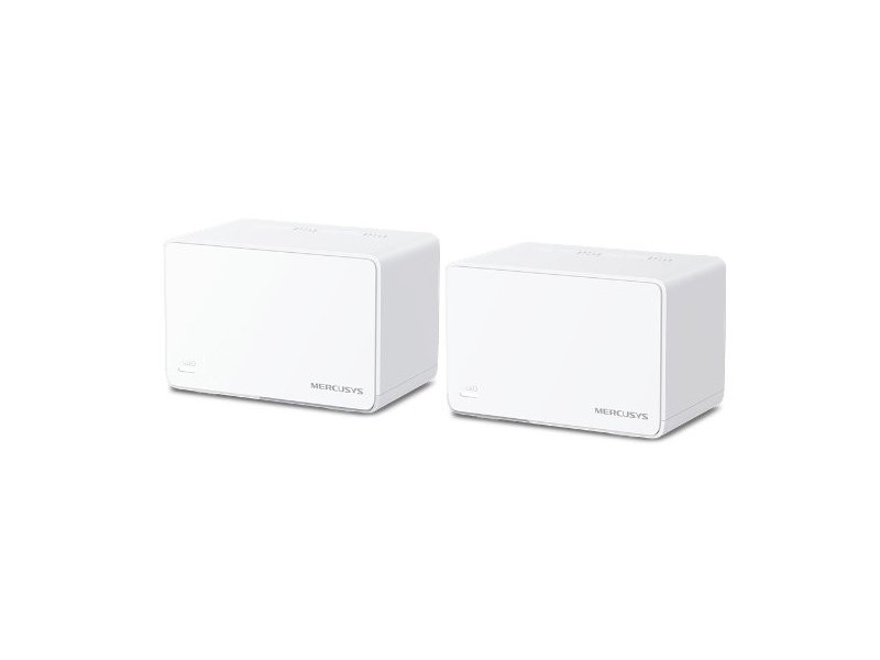 WiFi router TP-Link Mercusys Halo H80X(3-pack) WiFi 6, 3x GLAN/ 574Mbps 2,4GHz/ 2402Mbps 5GHz