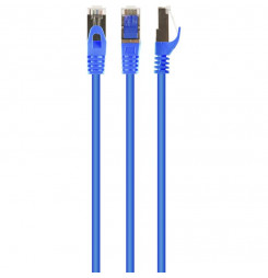 PATCH KABEL S/FTP cat.6a LSZH 0.5m blue