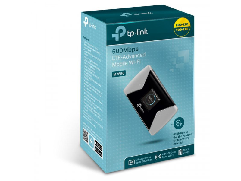 TP-Link M7650 4G LTE WiFi Advanced Mobile Router